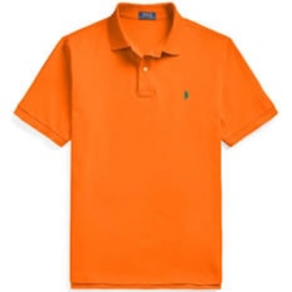 Polo Ralph Laure Varsity Orange 🍊 Shirt